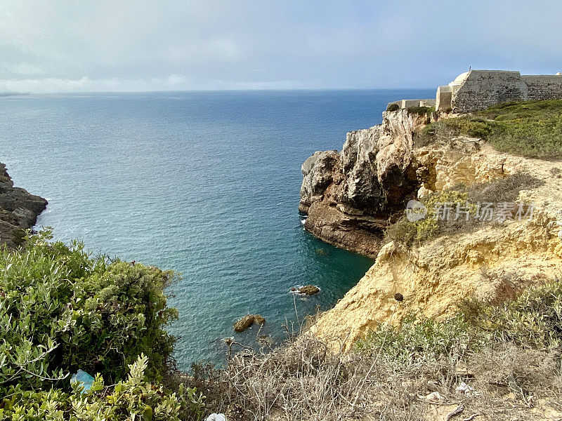 葡萄牙-阿尔加维-海岸从萨格雷斯到<s:1>奥维森特角